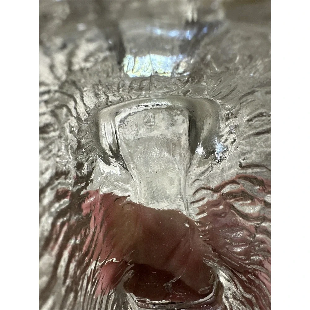Vintage Scottie Dog Creamer 1930s Clear Glass‎ Post Cereal #28 LE Smith Glass Co